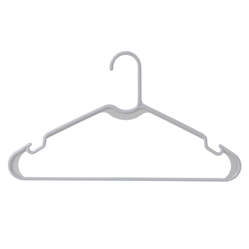10-Pack Hanger Set, Grey