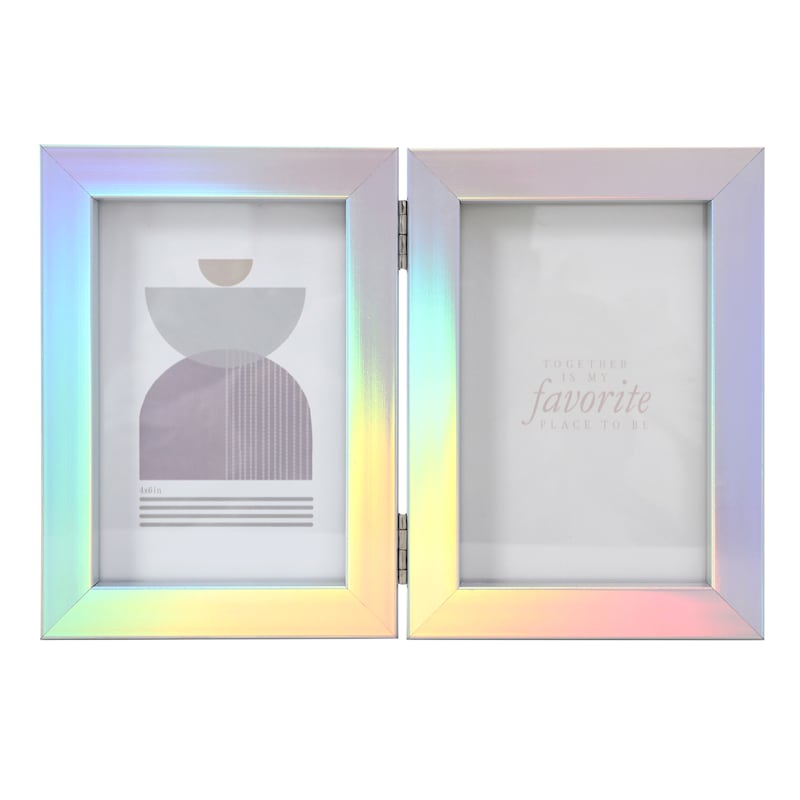 Iridescent Holographic PVC Fabric Stickers For Mirror Border For