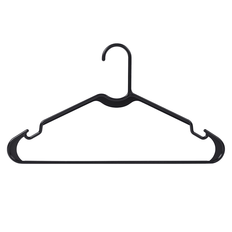 at Home 10-Pack 16 x 9 x 0.2 White Hanger Set