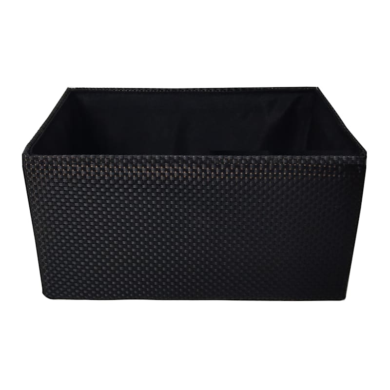 Black Storage Basket, Small