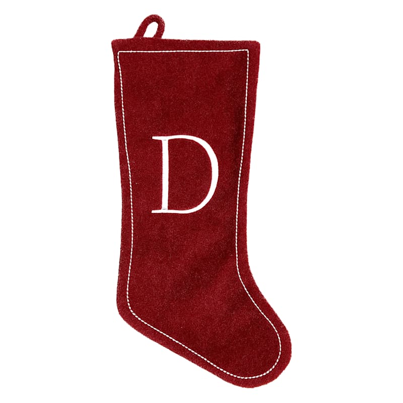 Monogram stocking hotsell