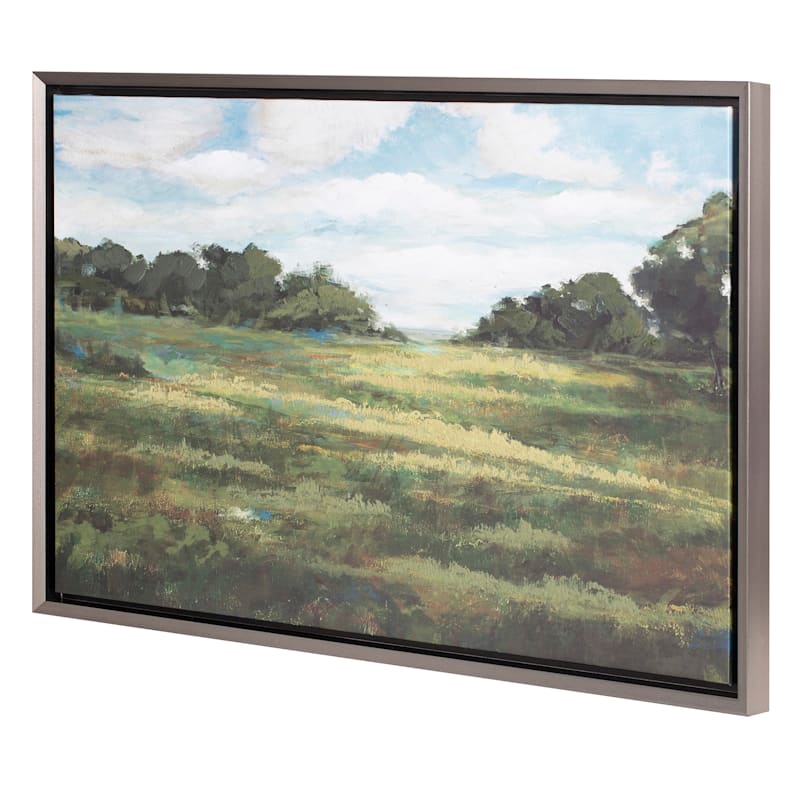 Providence Framed Meadow Canvas Wall Art, 36x24