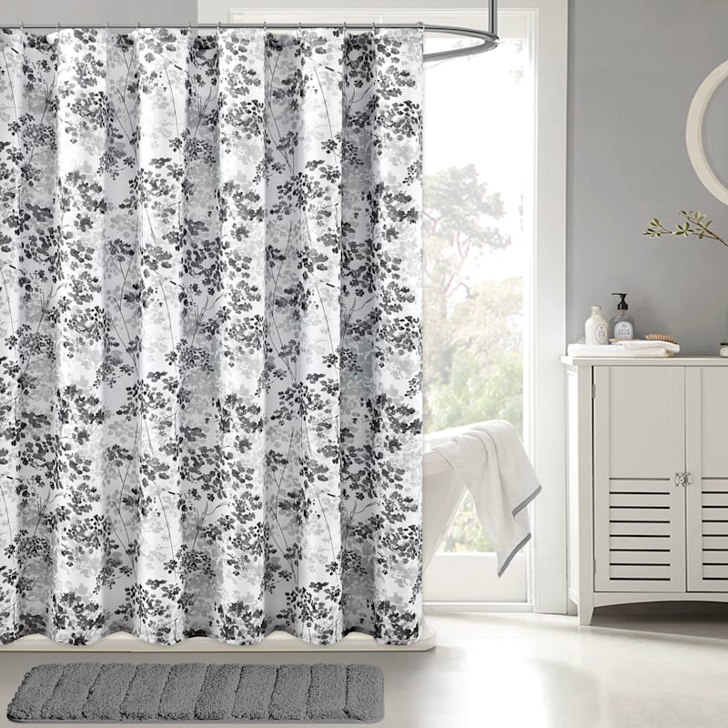 Wandering Willow Print Shower Curtain