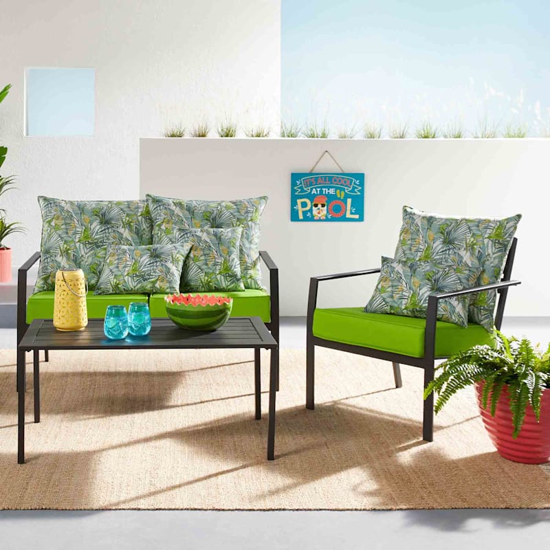 Outdoor sling chair 2025 cushions