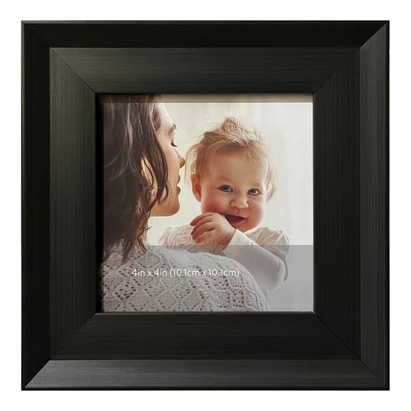 4X4 Black Photo Frame