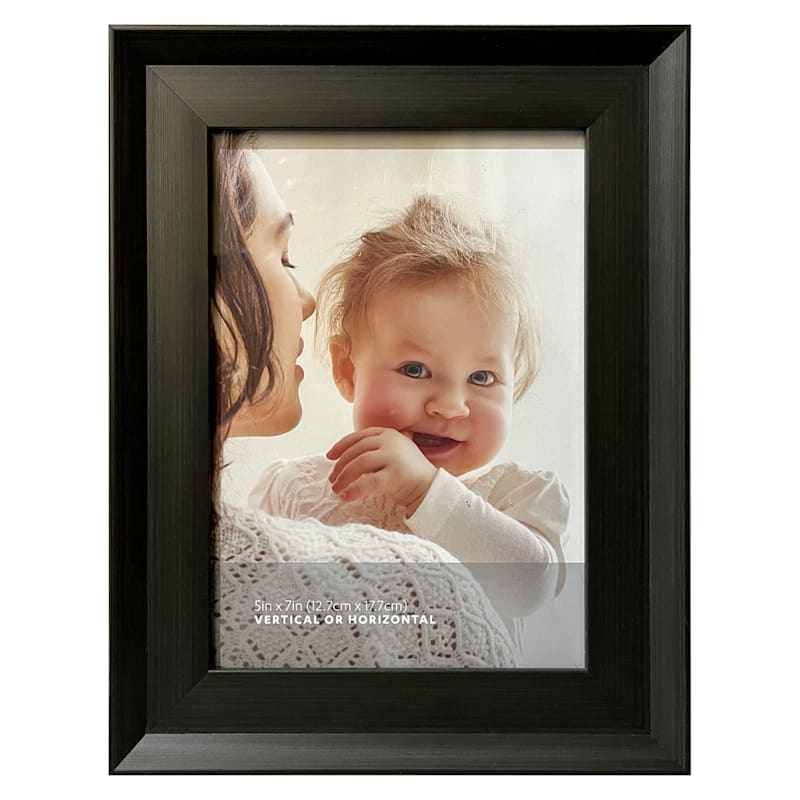 Black Photo Picture Frame, 5x7