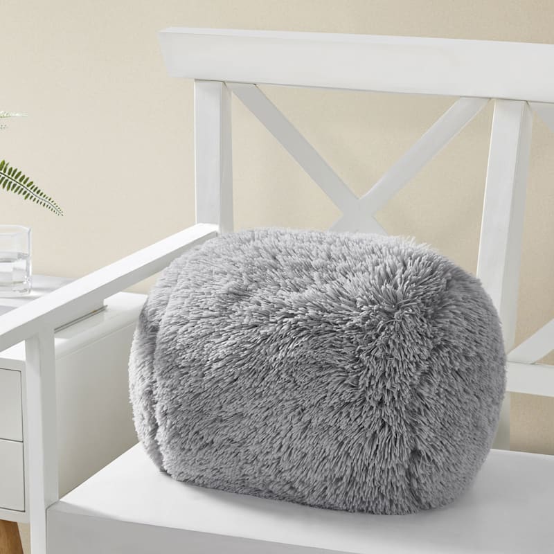 Fluffy sales circle pillow