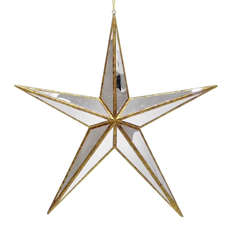 Mirrored Star Tree Topper