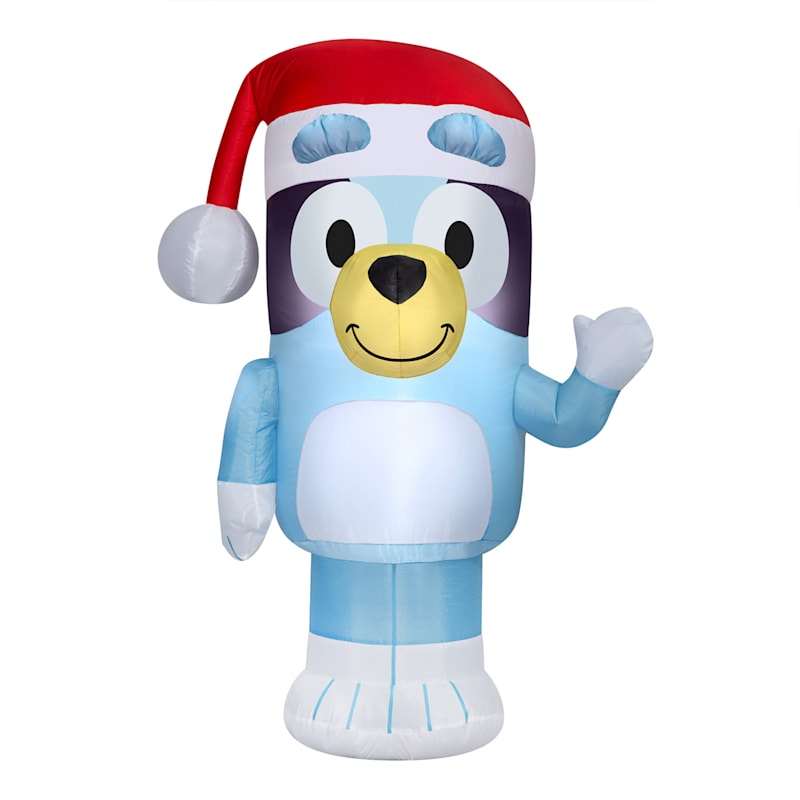 Inflatable　Santa　4'　Hat　Bluey,