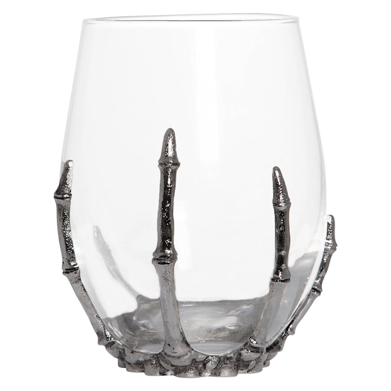 https://static.athome.com/images/w_800,h_800,c_pad,f_auto,fl_lossy,q_auto/v1687437502/p/124375560/eerie-estate-silver-skeleton-stemless-wine-glass.jpg