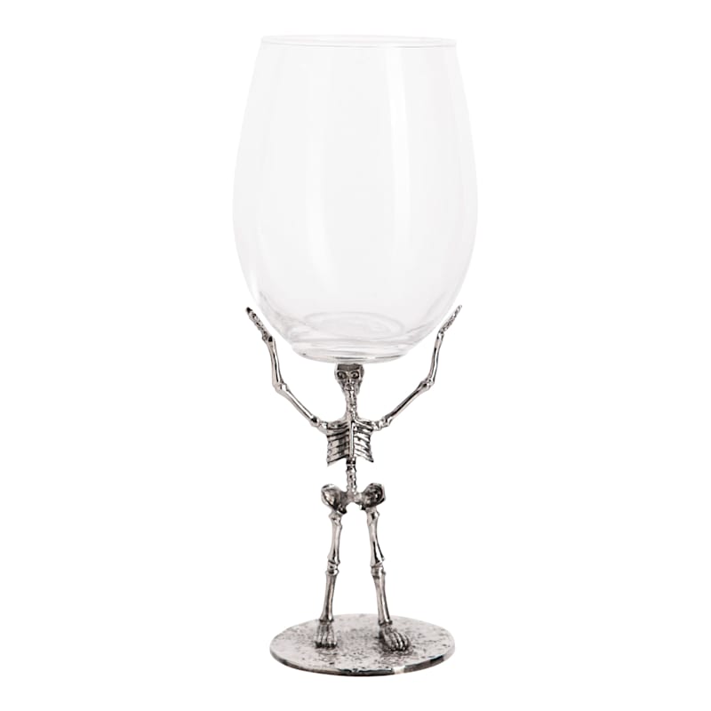 All Little Cute Things - Skeleton Stem Wine Glass – Ivy on Main