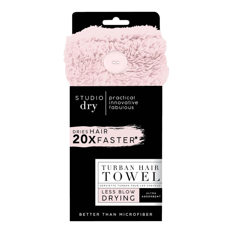 Studio dry microfiber hair turban 2025