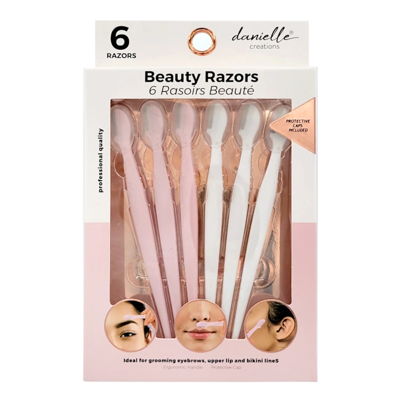 Danielle 6 Pc Beauty Razor Set