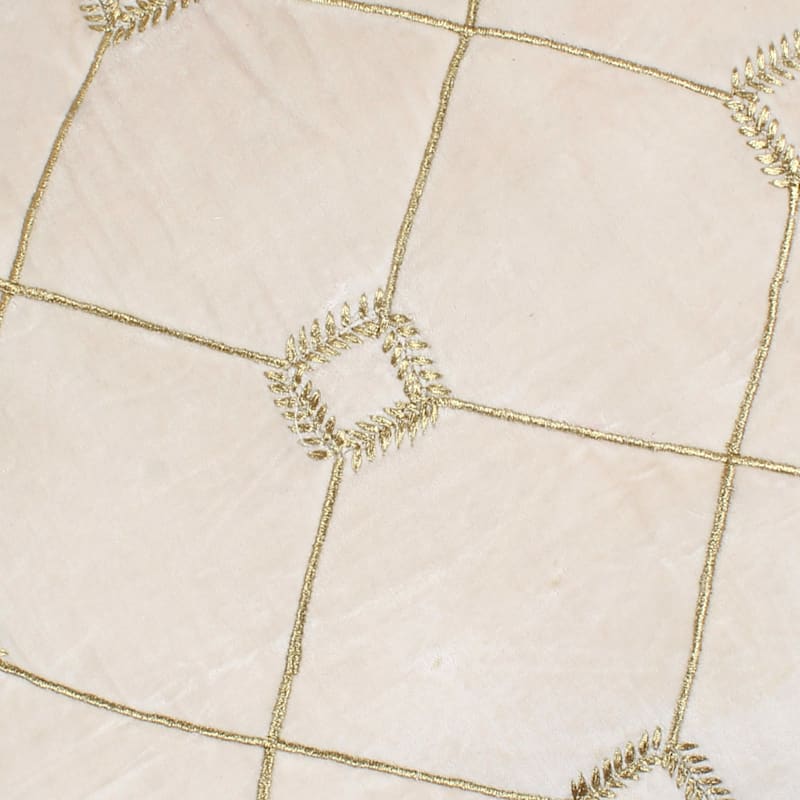 Gold quilted 2025 throw