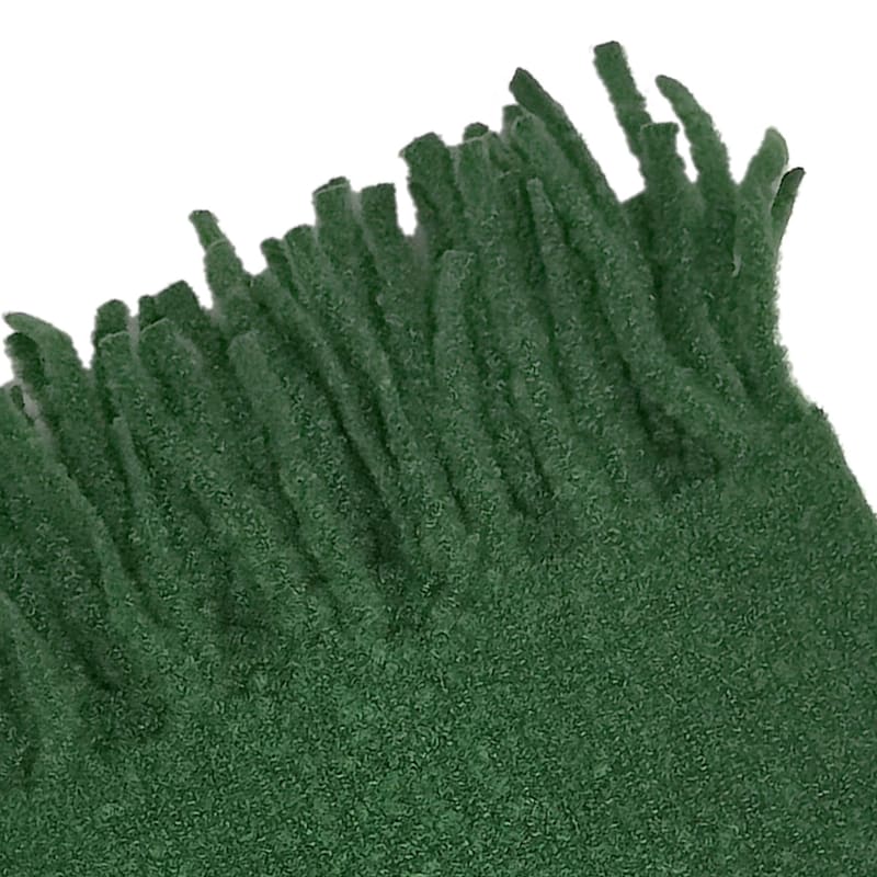 Green woven 2025 blanket