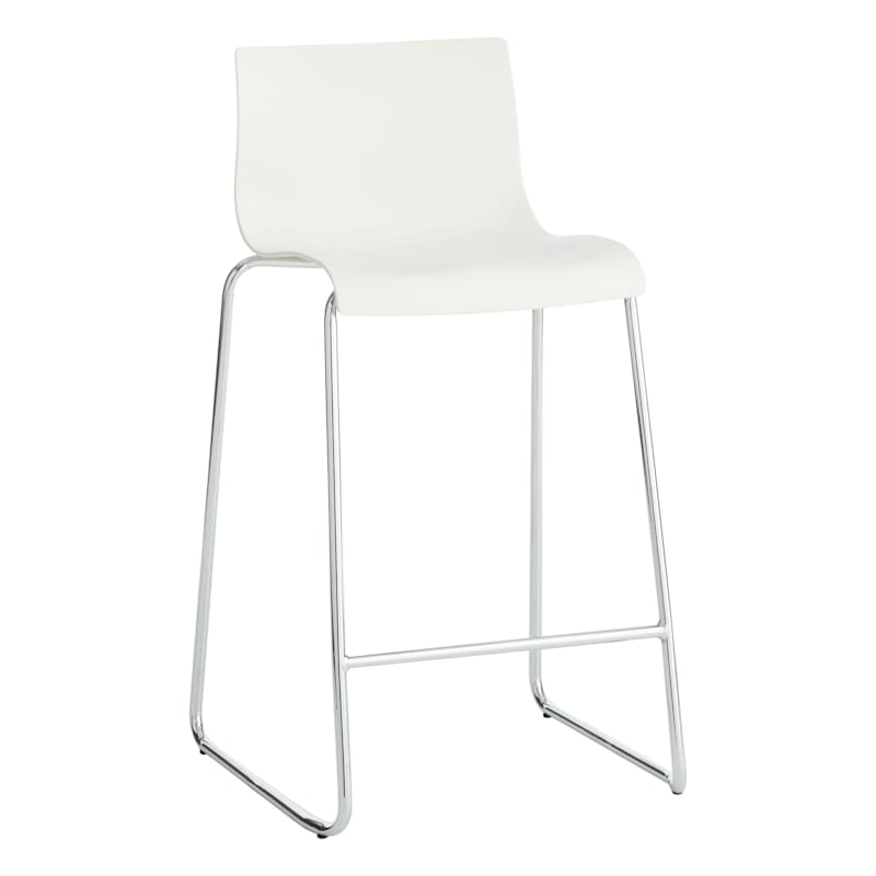 White modern hotsell stools