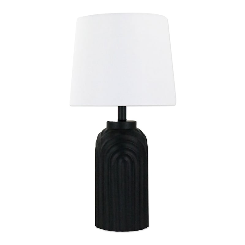 Black shade table lamps hot sale
