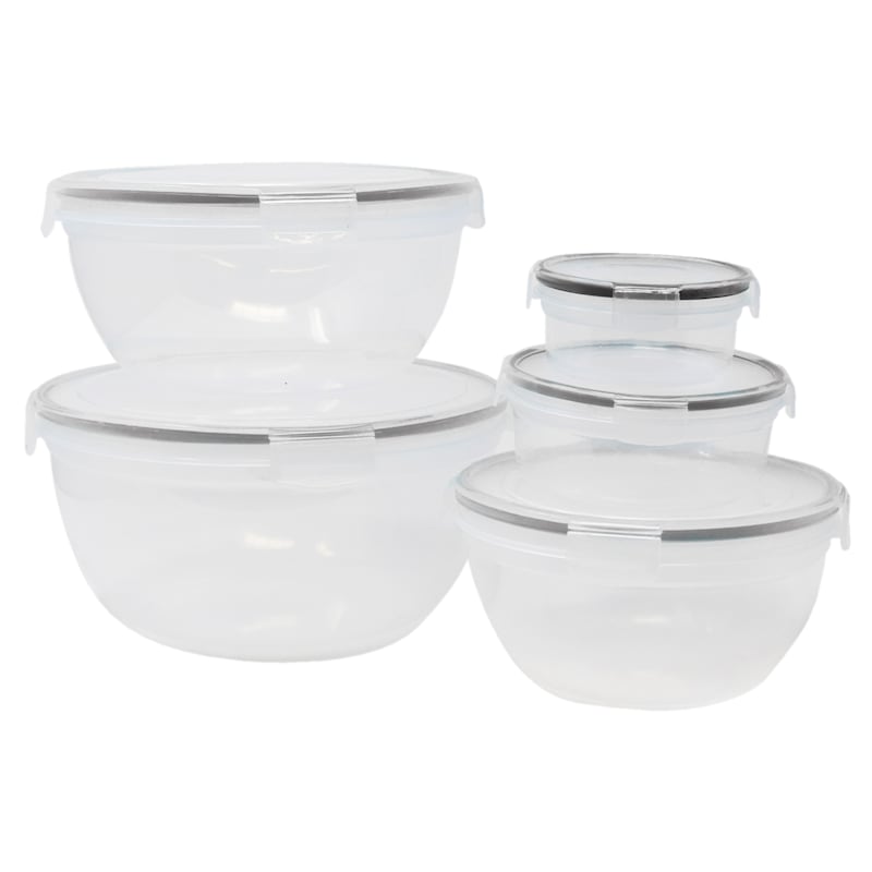 Farberware Meal Prep Set, 10 sets, Round, 3.8 cup