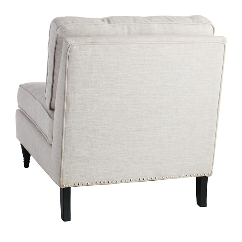Providence Logan Slipper Chair Grey