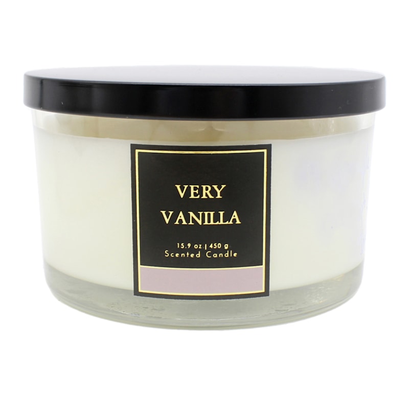 Very Vanilla Scented Jar Candle, 15.9oz