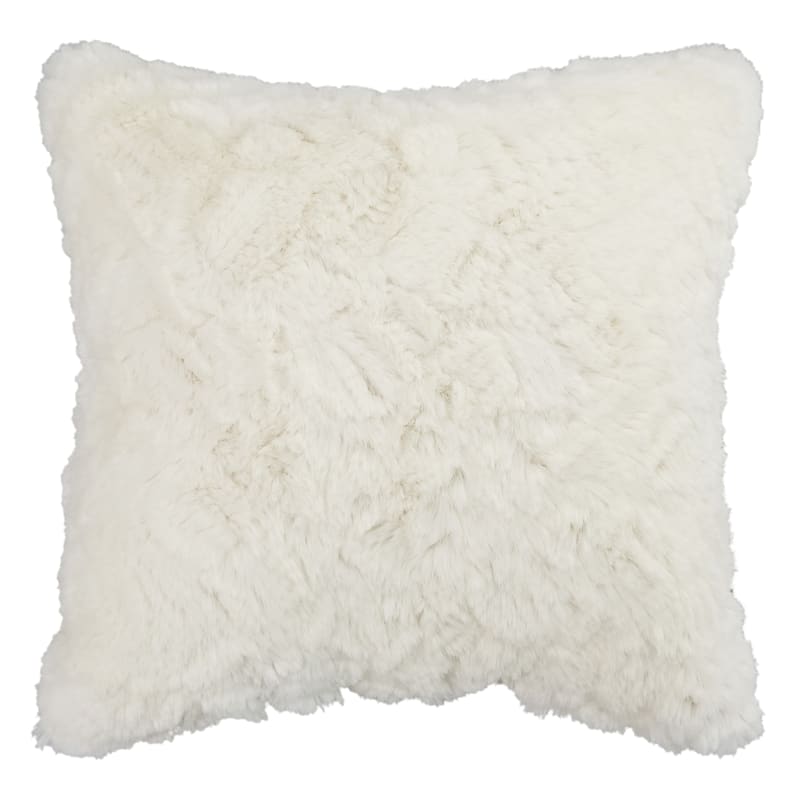 Fur euro sale pillow