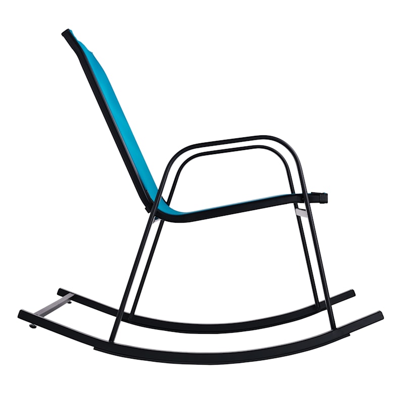 Turquoise sling best sale patio chairs