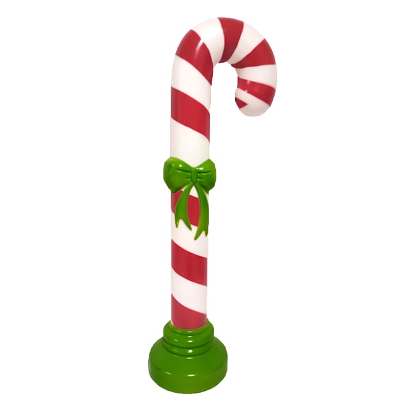 42 Lit Blow Mold Candy Cane