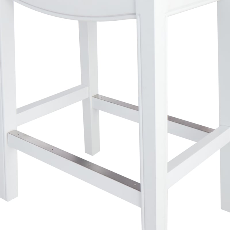 Providence Rylan Backless Counter Stool White
