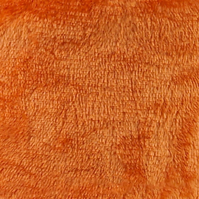 Dark Orange Microfiber Plush Throw Blanket 50x60