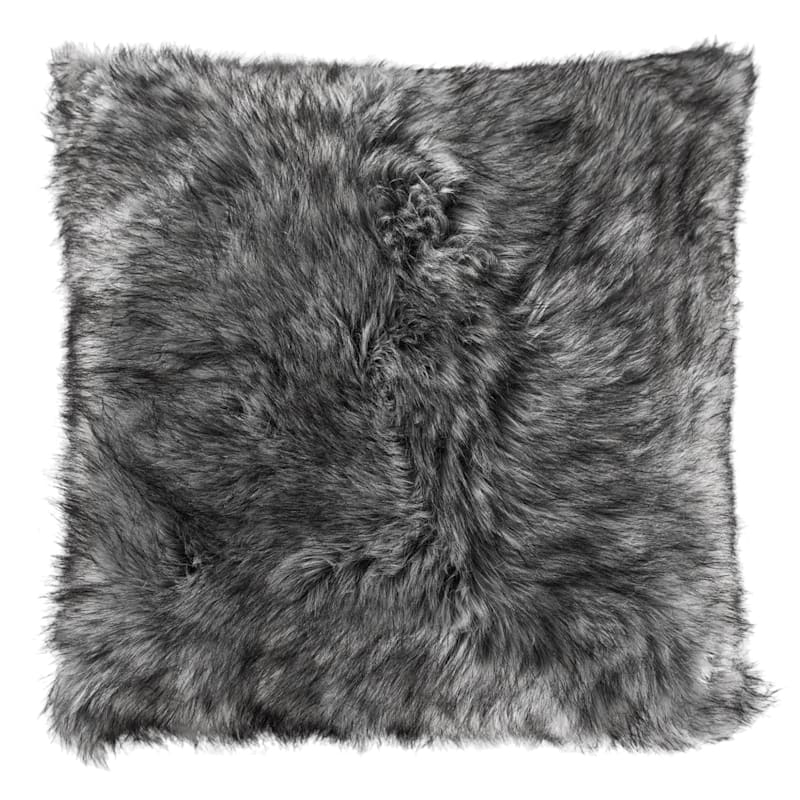 24x24 fur pillow sales