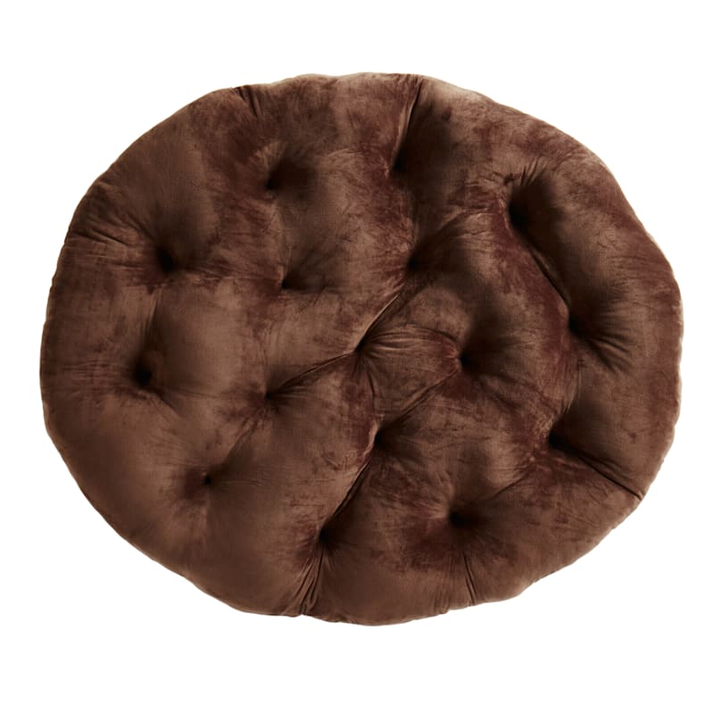 Classic Papasan Cushion, Chocolate