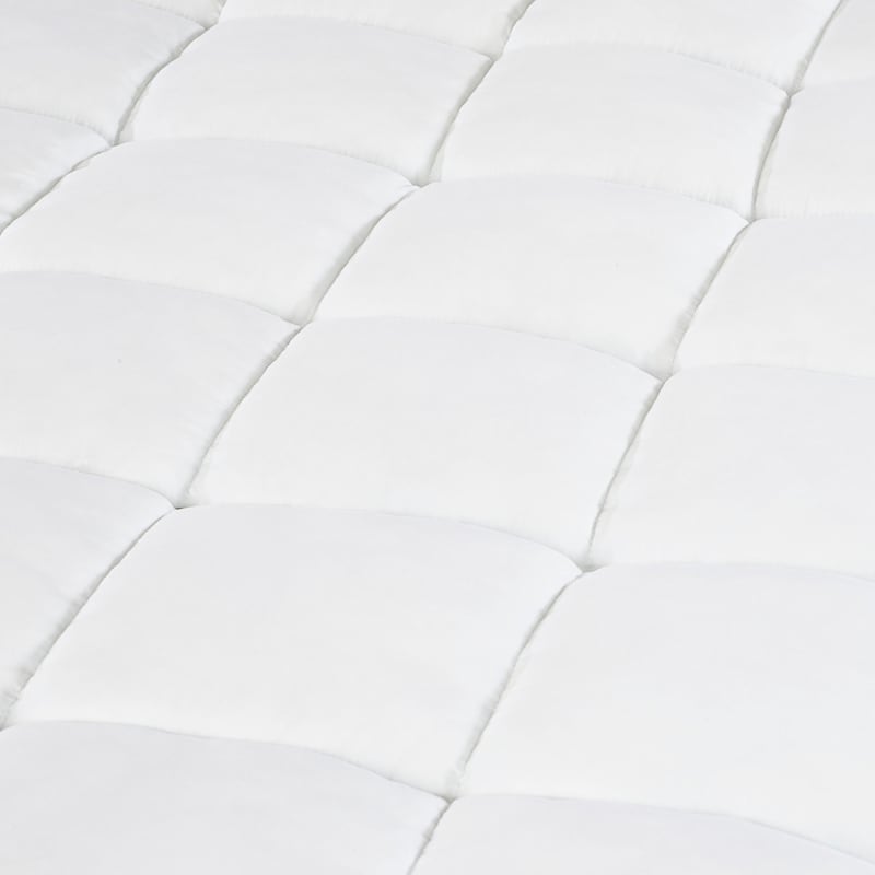 Quilted Mattress Topper, Queen