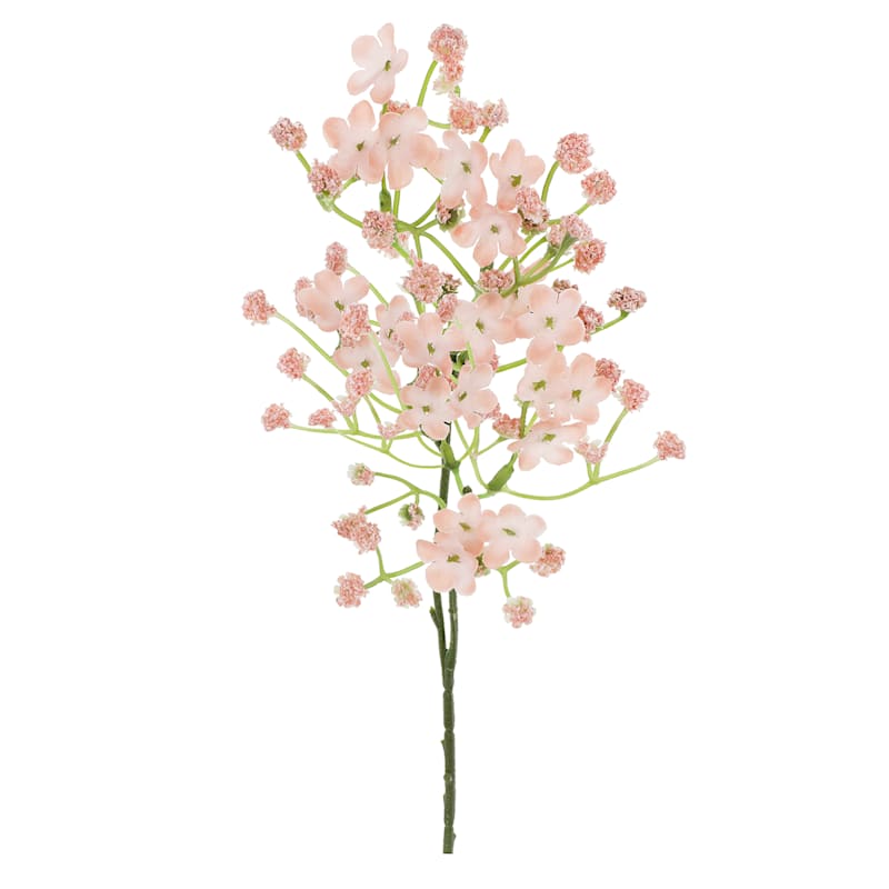 Light Pink Baby's Breath Floral Pick, 12