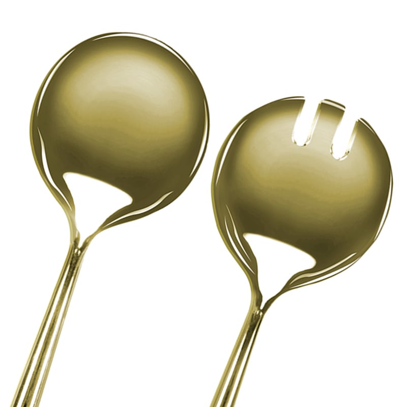 4Count Gold Serving Set