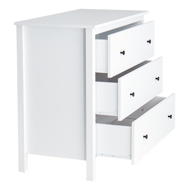 Cabinet, Taylor 3-Drawer White