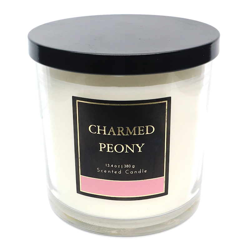 Charmed Peony Scented Jar Candle, 13.4oz