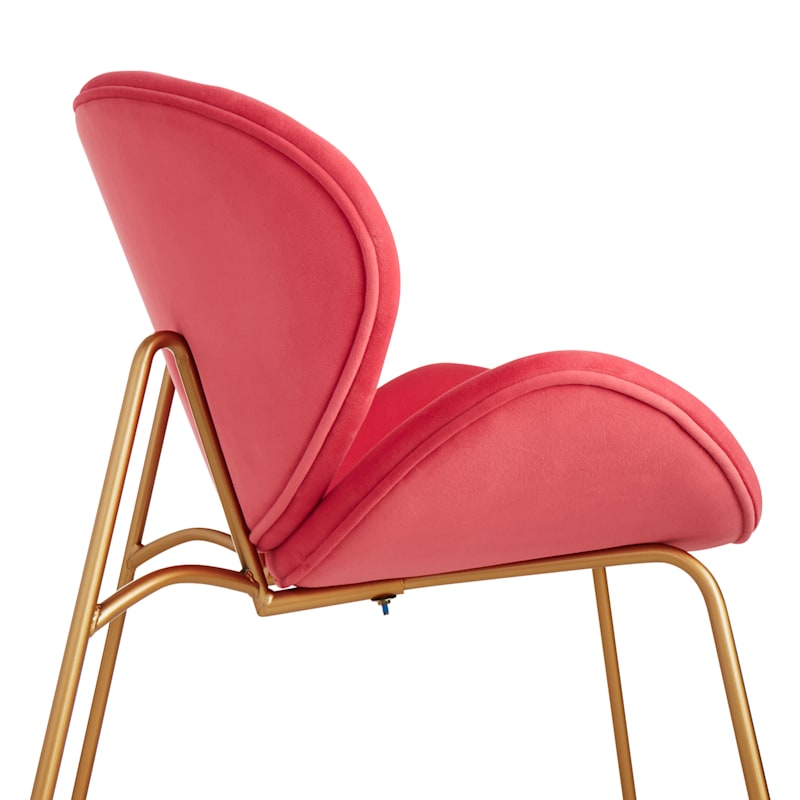 Jagger Accent Chair, Bright Pink