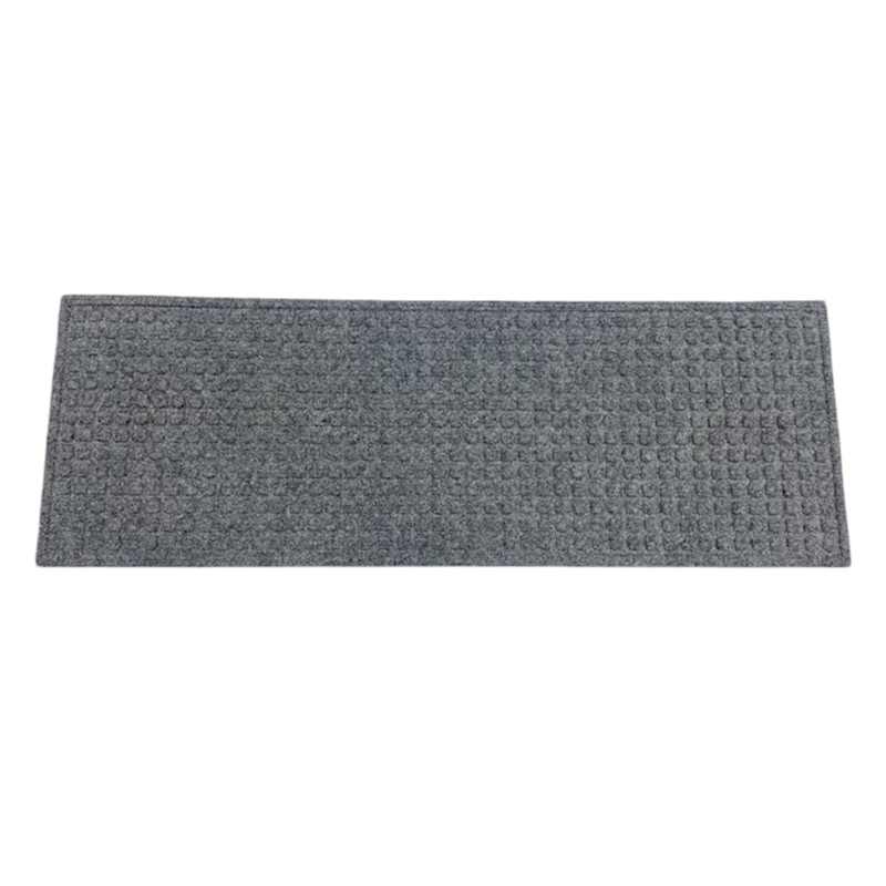 4Pack Grey Rubber Stair Treads, 10x30