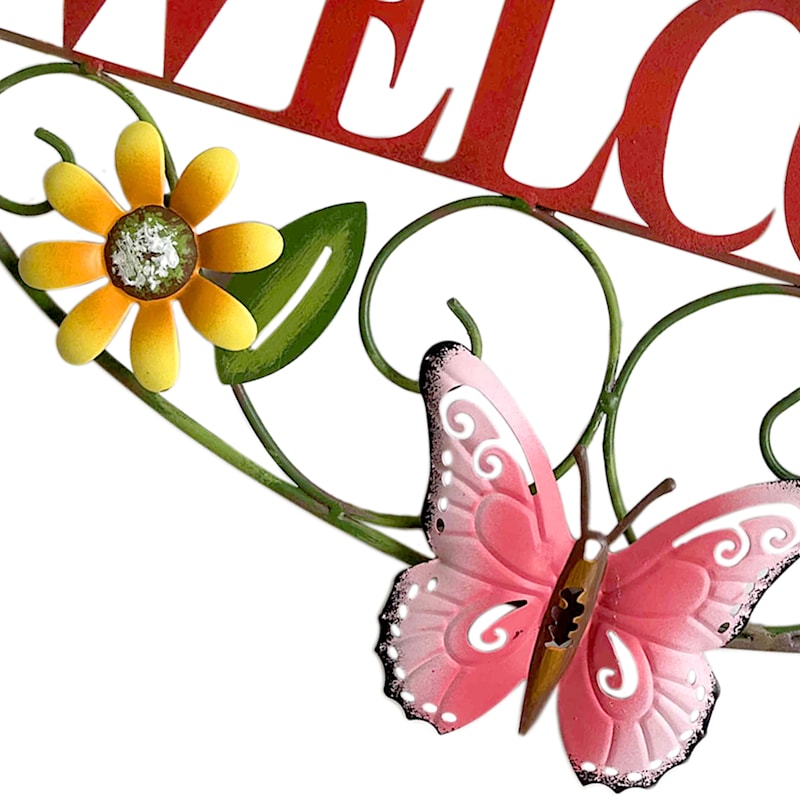 Butterfly Outdoor Wall Decor, 13.4"