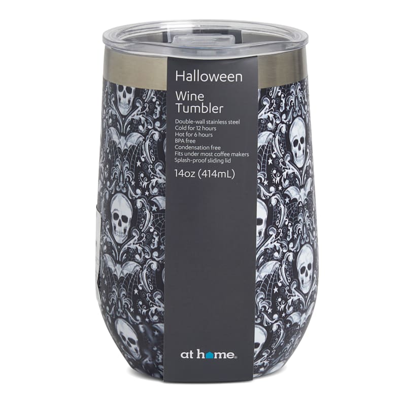 Halloween Here for the Booos Steel Tumbler