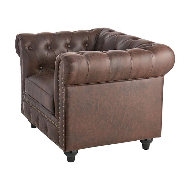 Providence leather match chair discount