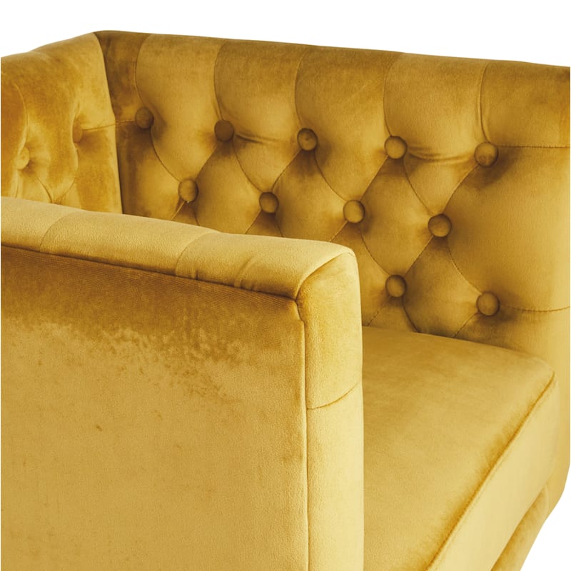 Bendell accent chair deals yellow
