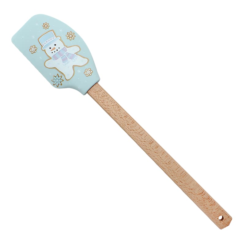 Sur La Table Mini & Me Snowman Spatulas, Set of 2