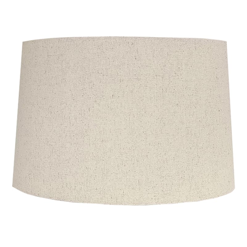 Oatmeal Oval Lamp Shade 9x14