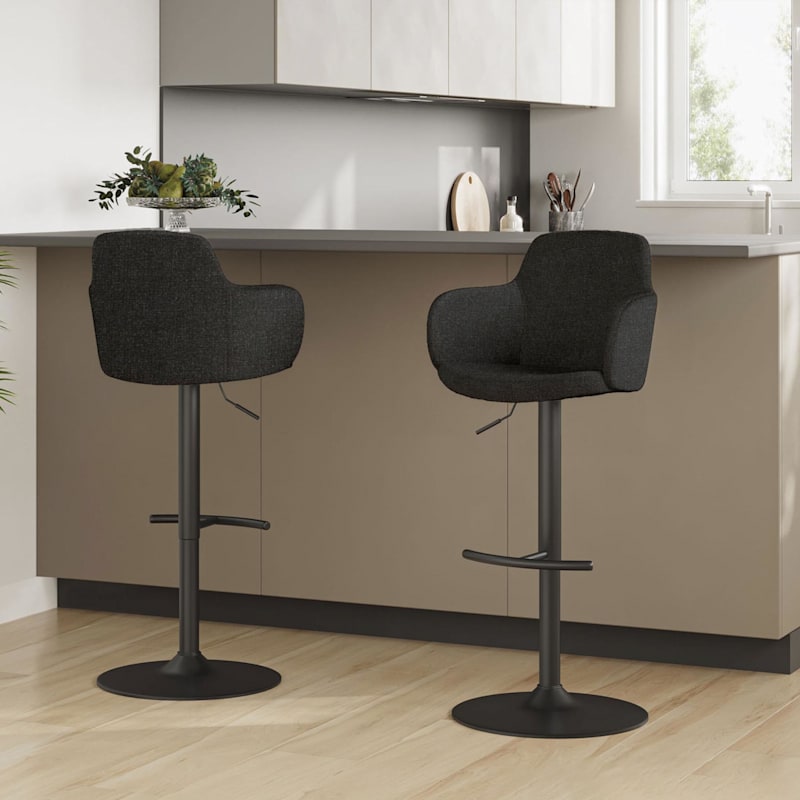 Grey adjustable 2025 bar stools