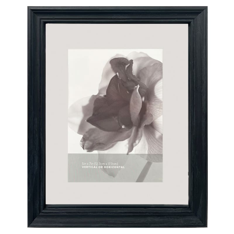 Black Ornate Float Wall Frame, 8x10