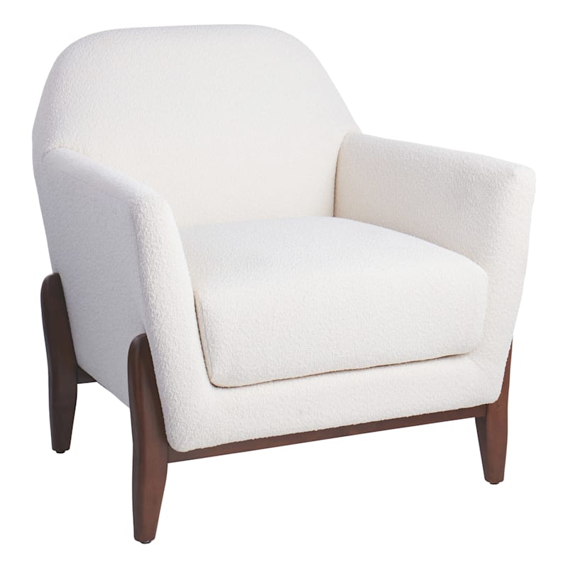 Cream best sale accent armchair