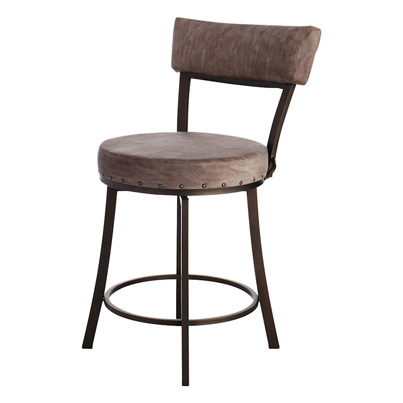 Kruger 24 2025 swivel bar stool