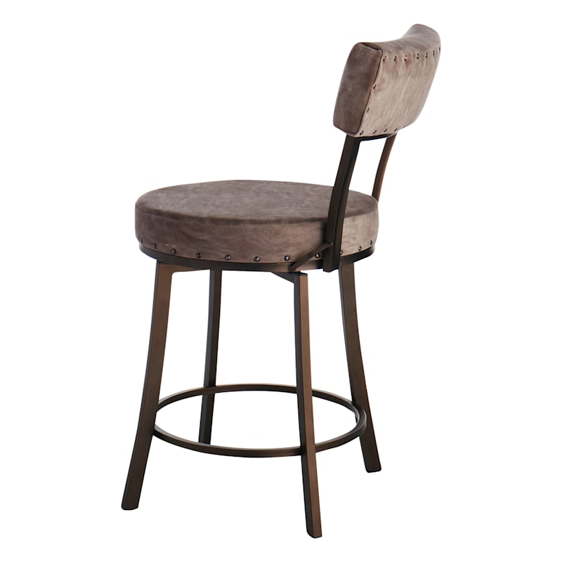 Kruger 24 best sale swivel bar stool