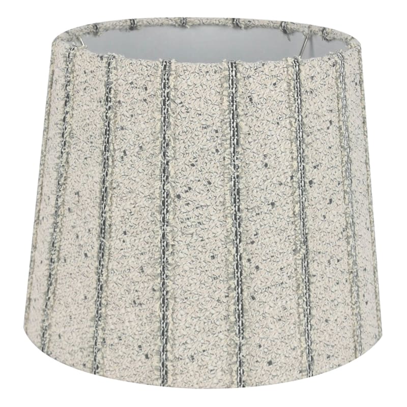 Grey striped lampshade outlet